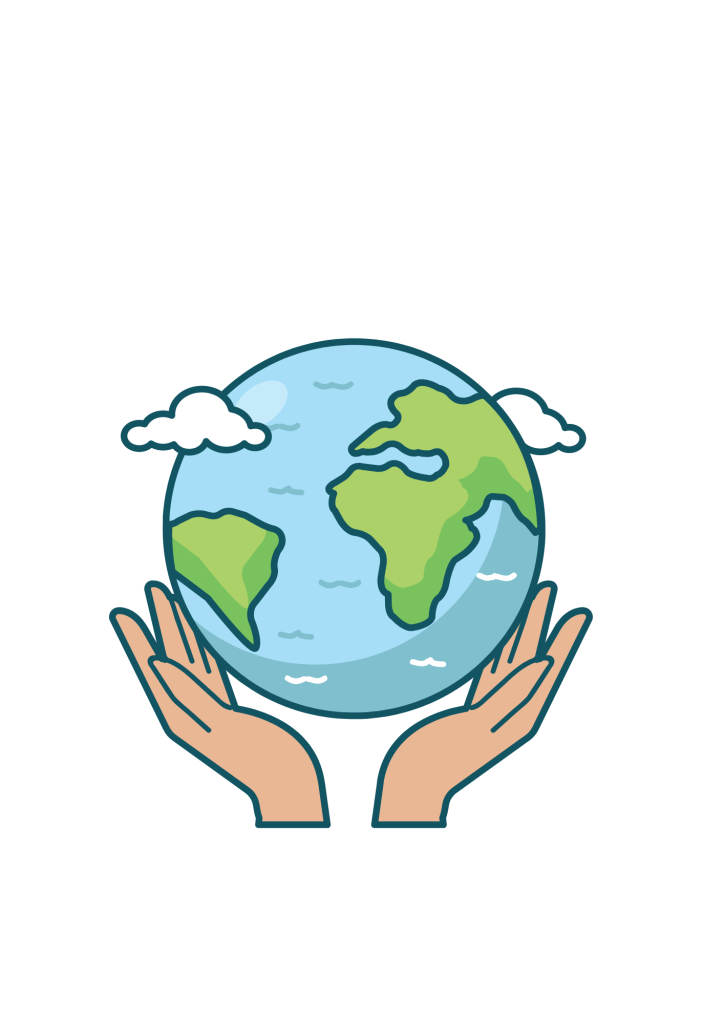 clip art of earth hands