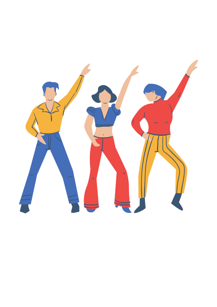 clip art of people dancing